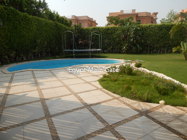 amazing so nice villa in katameya heights for rent in very Good Condition